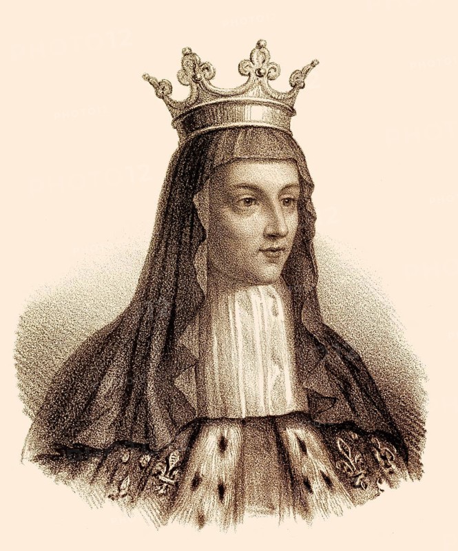 Radegund or Radegonde, wife to Chlothar I, Chlotachar or Clotaire, c. 495- 561, called the Old, King of the Franks of the Merovingian dynasty