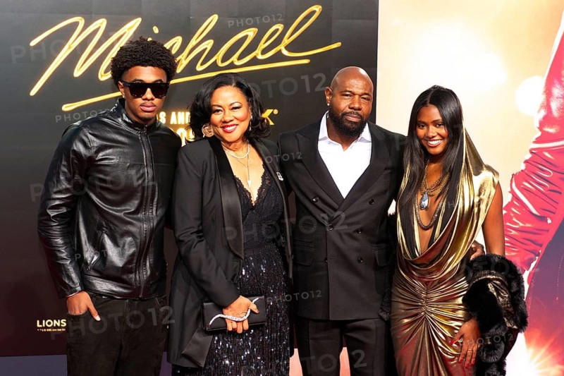 Lela Rochon, Antoine Fuqua, Asia Fuqua and Brando Fuqua, MICHAEL, International Premiere and Global Fan Celebration, Uber Platz, Berlin, 10.04.2026