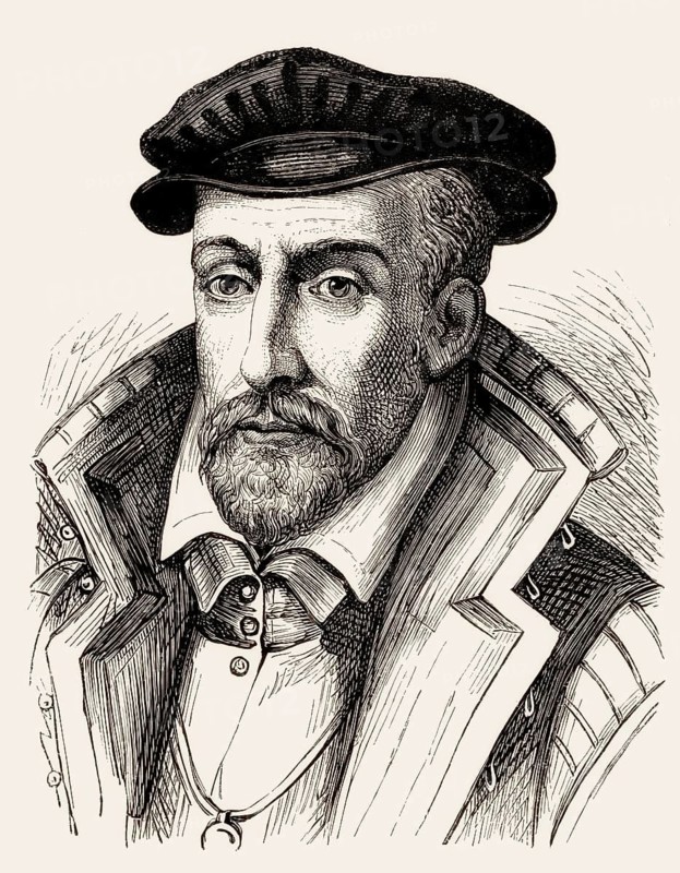 Gaspard II de Coligny, Comte de Coligny, 1519, 1572, a French Huguenot leader