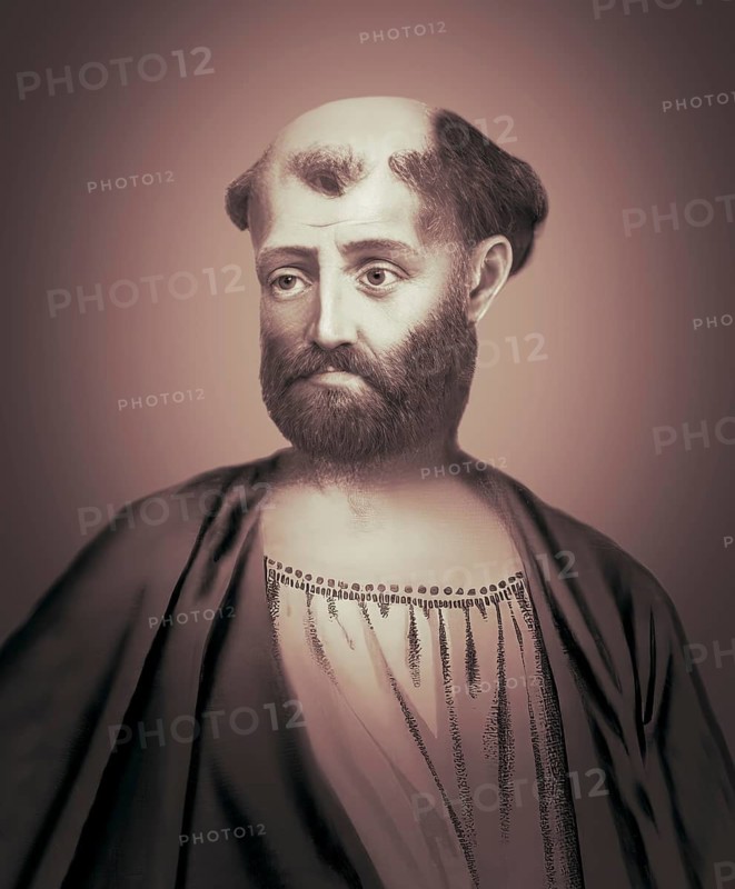 Pope Alexander I, Alessandro I, Bishop of Rome from c. 107 to his death c. 115, digitally edited