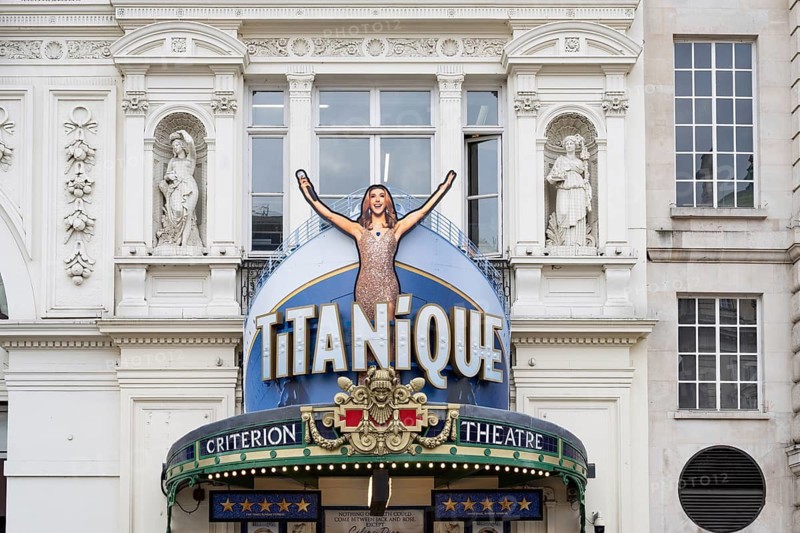 London, United Kingdom. April 9th 2026. Titanique is a jukebox musical featuring the music of Celine Dion, showing at The Criterion, an independent theatre in the West End of London, UK
