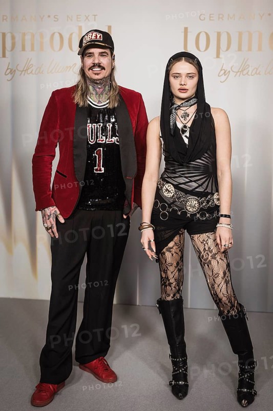 Jill Deimel and Merret Fuxius at the preview of the 21st season of Germany's Next Topmodel - by Heidi Klum on 09.02.2026 at Zoopalast Berlin
