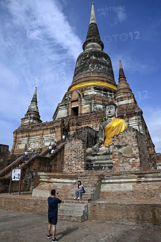 Wat Yai Chai Mongkhon, Buddhist temple, Ayutthaya, Ayutthaya Province, Thailand