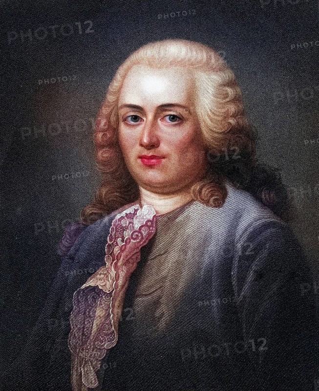 Anne Robert Jacques Turgot Baron de L'Auline, 1727-1781, French economist, From the book Gallery of Portraits, 1833, Historic, digitally restored reproduction from a 19th century original, Record date not stated