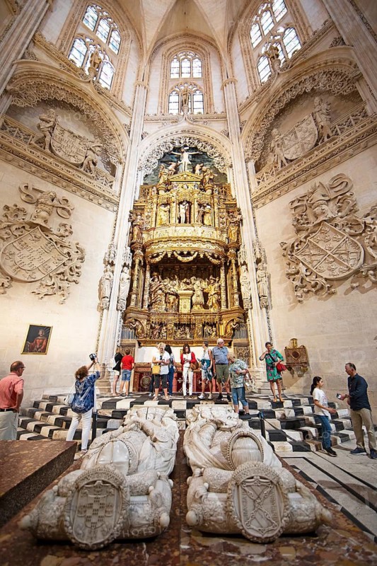 Chapel or Capilla de Los Condestables in the Cathedral of Santa Maria of Burgos, historic centre, province of Burgos, Castile and Leon, Spain