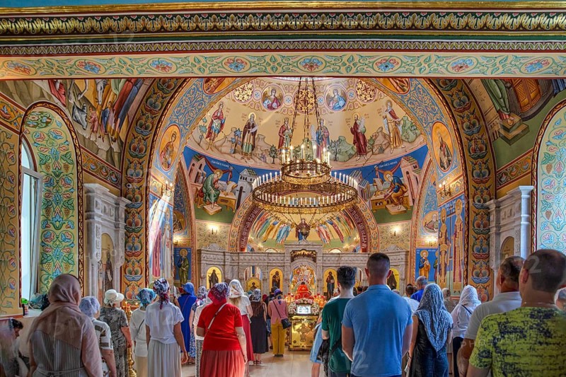 Church interior. Gelendzhik. Russia
