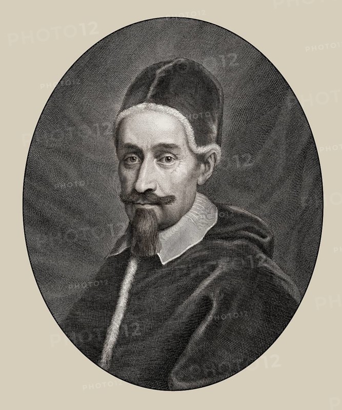 Pope Alexander VII., 1599 – 1667, born Fabio Chigi