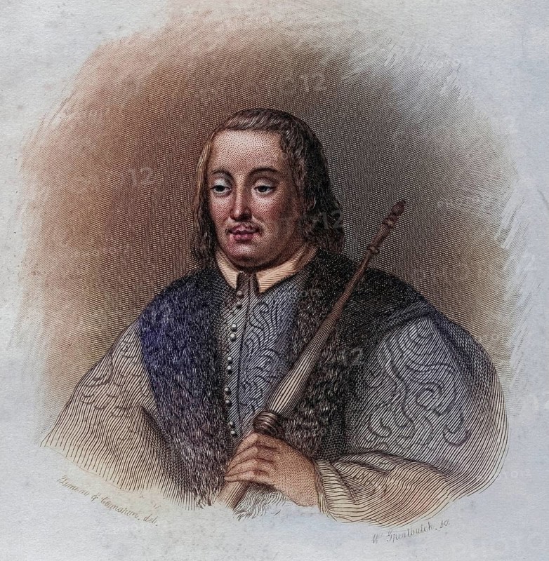Ferdinand V, called Ferdinand the Catholic, 1452-1516. king of Castile, 1474-1504. as Ferdinand II he was also king of Sicily 1468-1516 and of Aragon 1479-1516, as Ferdinand III king of Naples 1504-1516. engraving by W. Geatbatch. From the book History of the reign of Ferdinand and Isabella, The Catholic, of Spain Volume I by William.H.Prescott, published in 1851, digitally restored reproduction from a 19th century original, record date not stated
