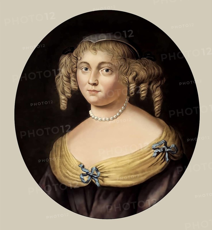Marie de Rabutin-Chantal, marquise de Sévigné, also known as Madame de Sévigné or Mme de Sévigné, French aristocrat, digitally edited