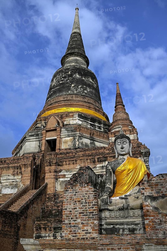 Wat Yai Chai Mongkhon, Buddhist temple, Ayutthaya, Ayutthaya Province, Thailand