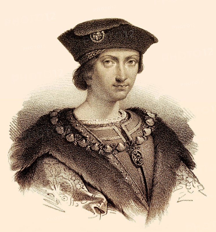 Charles VIII, Karl VIII., called the Affable, 1470-1498, King of France