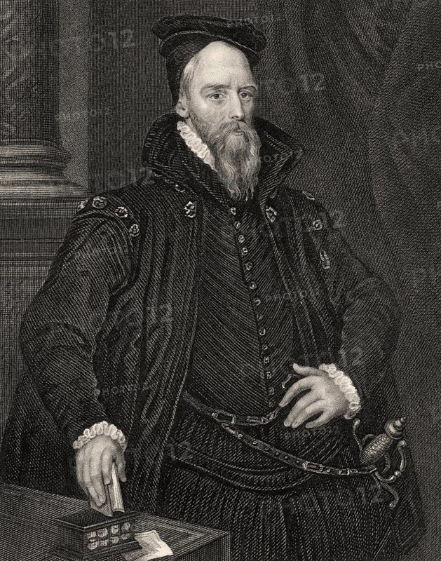 Ambrose Dudley, 3rd Earl of Warwick, c. 1530-1590, an English nobleman and general