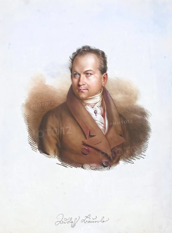 Adolf Bäuerle (actually Johann Andreas Bäuerle, born 9 or 10 April 1786 in Vienna, died 20 September 1859 in Basel) was an Austrian writer, publisher and main representative of the old Viennese folk theatre, Historic, digitally restored reproduction from a 19th century original, Record date not stated