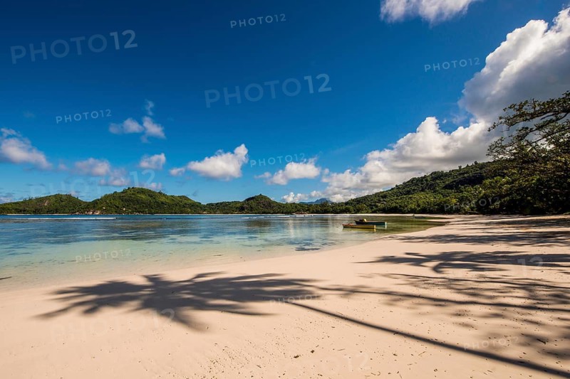 Baie Lazare (Lazare Bay) beach, Mahe, Republic of Seychelles, Indian Ocean