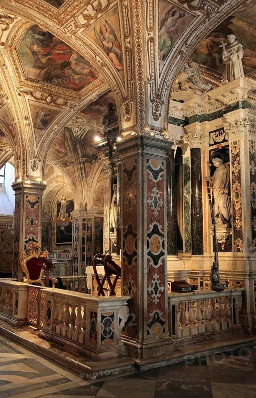 Crypt in the Cathedral Cattedrale di Sant' Andrea, Amalfi, Campania, ItalyAmalfi, Italy