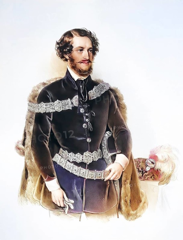 Ivan Forrav (1817, 1852), Hungarian painter, Historical, digitally restored reproduction from a 19th century original, Record date not stated