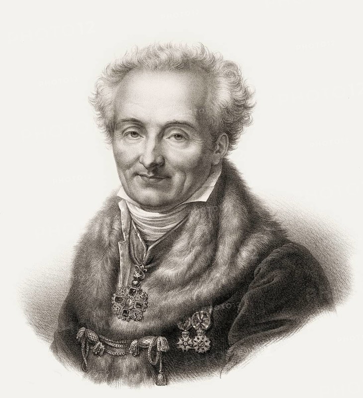 Dominique Vivant, Baron Denon, 1747 – 1825, French artist, writer, diplomat, author and archaeologist, digitally edited