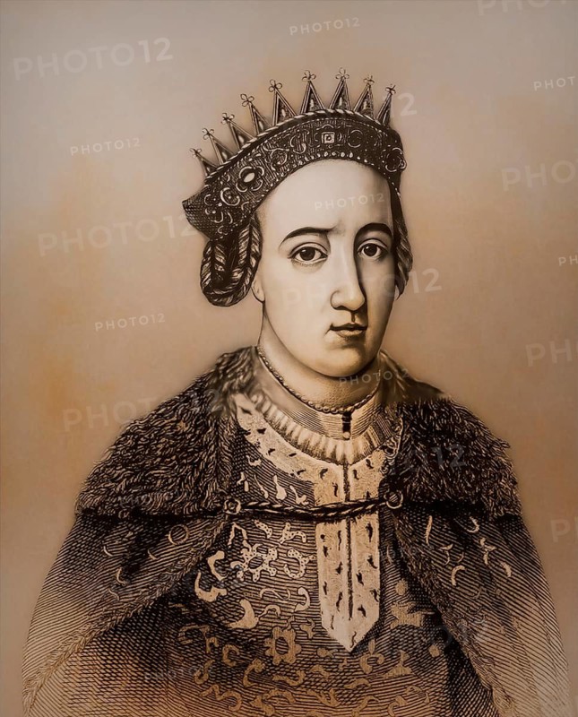 Margaret I, Margrete Valdemarsdatter, 1353 – 1412, ruler of Denmark, Norway and Sweden, digitally altered