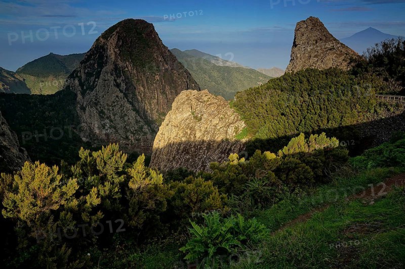 Canary Islands, La Gomera, Mirador de los Roques, La Gomera, Canary Islands, Spain
