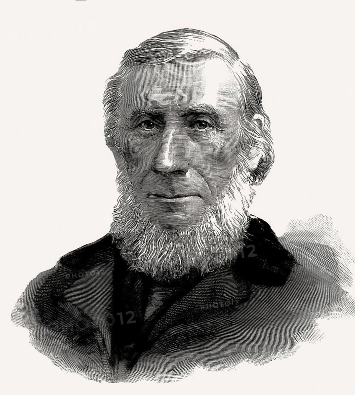 John Tyndall, 1820 –1893, Irish physicist and chemist, discoverer oft he greenhouse effect, digitally edited