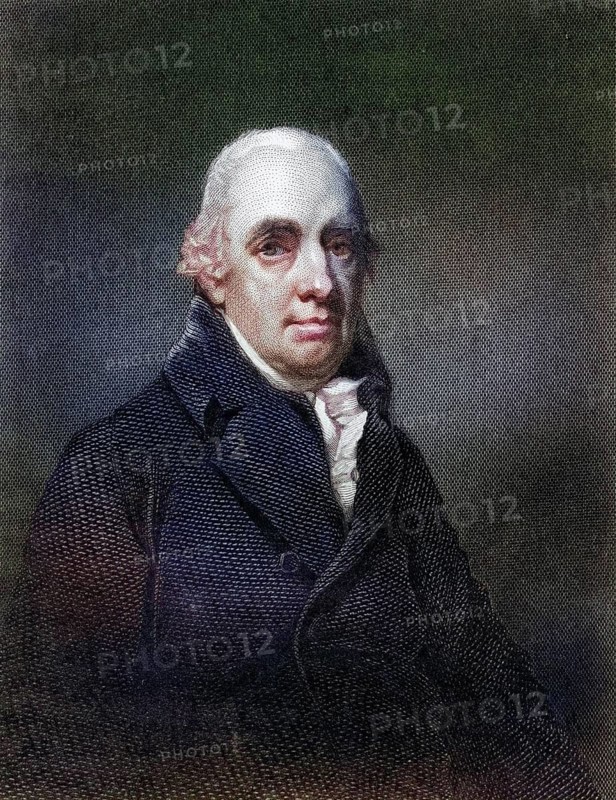 Dugald Stewart, 1753, 1828, Scottish philosopher. Engraving by WHLizars. From the book National Portrait Gallery Volume I, published in 1830, digitally restored reproduction from a 19th century original, record date not stated