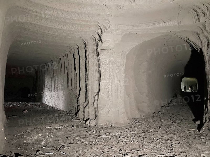 In Sarrin, Aleppo province, on January 27, 2026, footage captures an extensive subterranean network discovered following the withdrawal of Kurdish SDF fighters. The Syrian Army's clearing operations in the district near Ayn al-Arab revealed reinforced tunnels designed for vehicle transport, alongside abandoned military equipment and large quantities of unexploded ordnance, Aleppo, Ayn al-Arab, Syria
