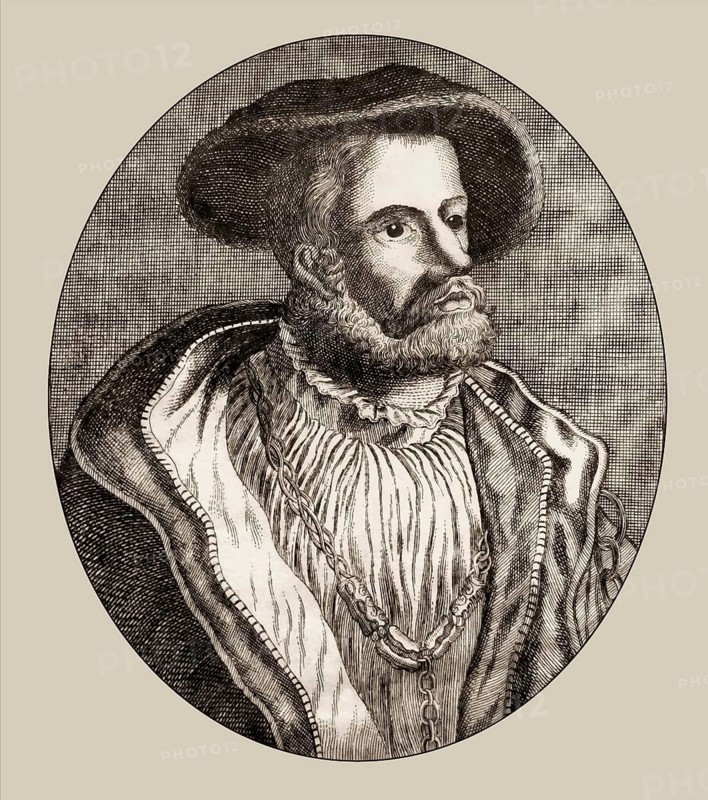 Jan van Leiden, or Jan Beuckelszoon oder Beukelszoon, 1509 – 1536, Anabaptist King of Münster, digitally edited