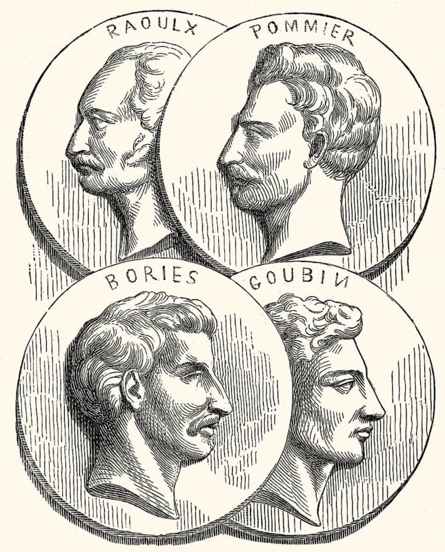 The Four Soldiers of the La Rochelle Conspiracy, guillotined in Paris in 1822