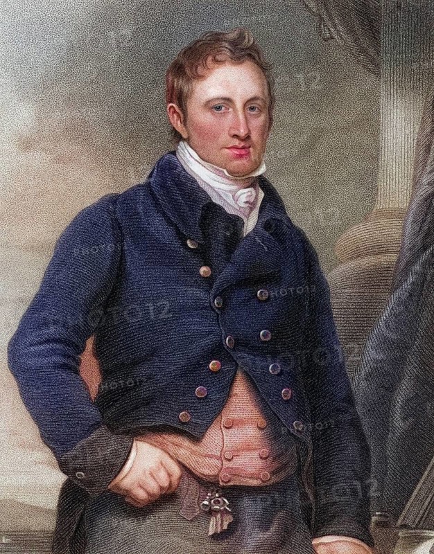 William Charles Keppel 4th Earl of Albemarle 1772 to 1849 Master of the Horse, Historic, digitally restored reproduction from a 19th century original, Record date not stated
