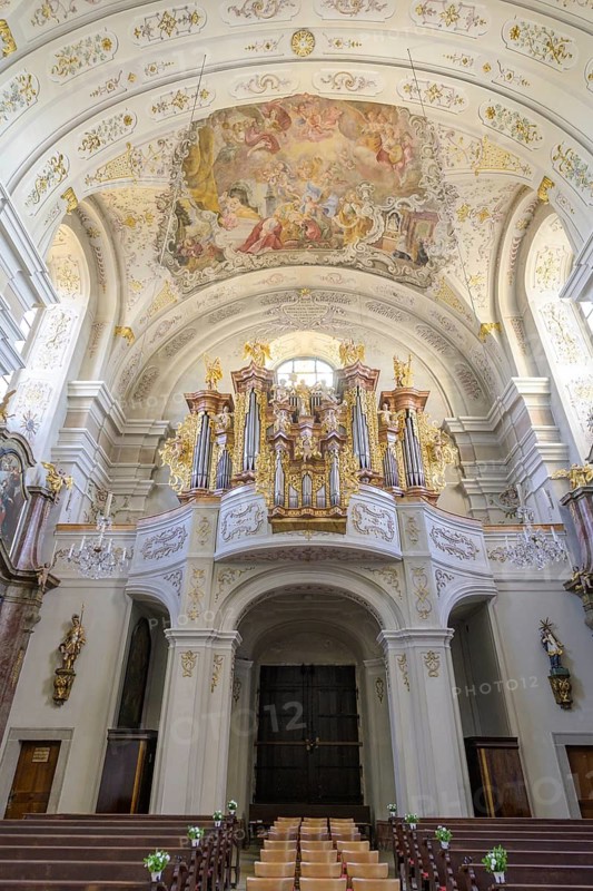 Baroque parish church, Waidhofen an der Thaya, Lower Austria, Austria