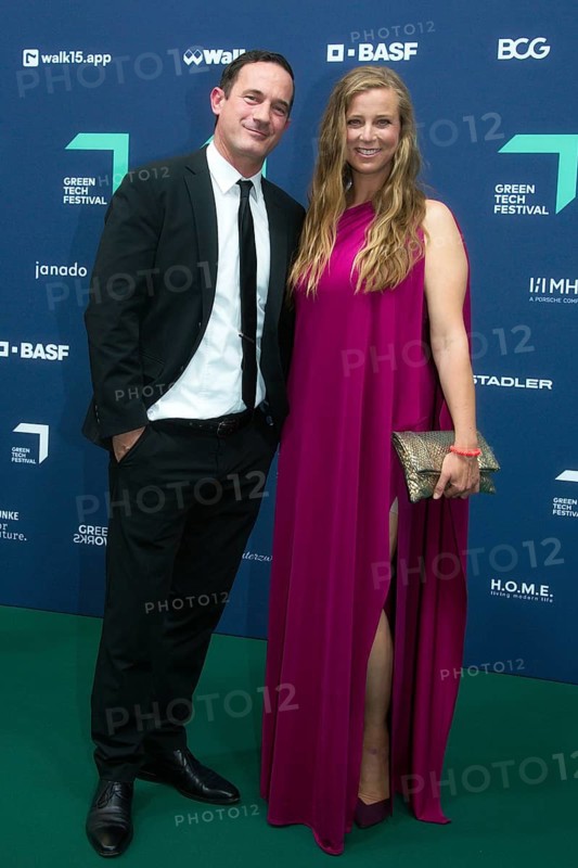 Sönke Möhring and Nina Eichinger, GREEN AWARD 2025, Green Carpet, Messe Berlin, Berlin, 20 May 2025