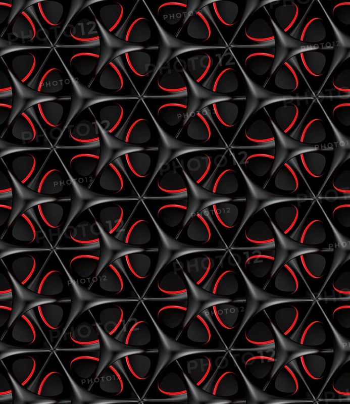 Futuristic grid white and gold metal shapes on white background. High quality seamless realistic texture
