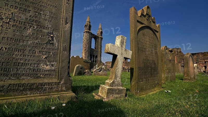 Scotland, St Andrews Cathedral, St Andrews