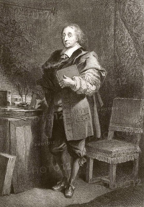 Blaise Pascal, 1623 – 1662, French mathematician and Catholic theologian
