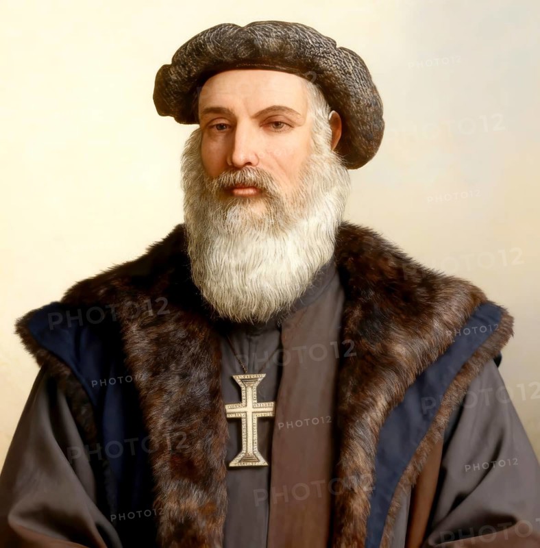 Dom Vasco da Gama, 1st Count of Vidigueira, c. 1469 - 1524, a Portuguese explorer