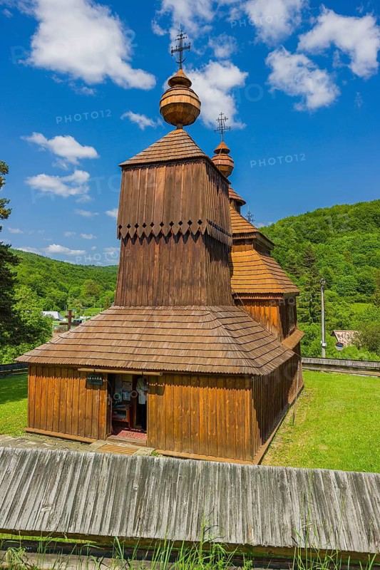 Since 7 July 2008, the wooden Greek-Catholic church of St. Nicholas in Bodružal, Slovakia, is a UNESCO World Heritage. The church dates back to 1658