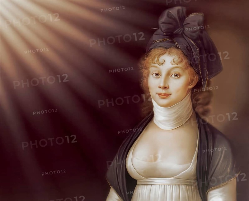 Louise of Mecklenburg-Strelitz, Luise Herzogin zu Mecklenburg - Strelitz, Luise Auguste Wilhelmine Amalie Herzogin zu Mecklenburg, Königin Luise, 1776 – 1810, Queen of Prussia, digitally edited after a painting by Nikolaus Lauer