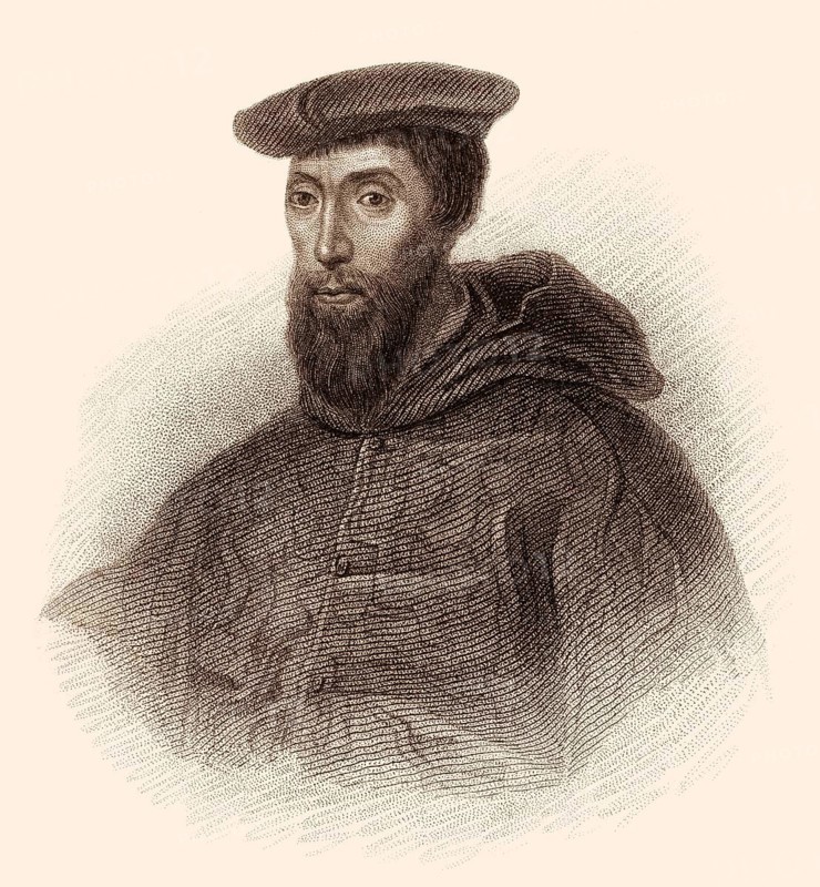 Reginald Pole, 1500-1558, englischer Kardinal der römisch-katholischen Kirche, Erzbischof von Canterbury