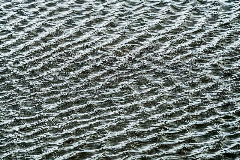 Waves on the Weser River, Wesertal, Weserbergland, Germany
