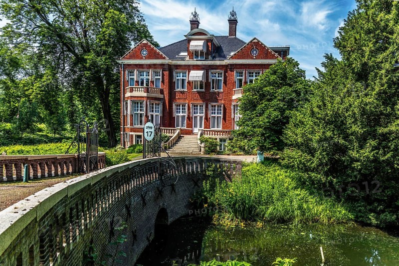 Villa Jamin, built for chocolate manufacturer Jamin, at Parklaan 17 in the Het Scheepvaartkwartier district, Rotterdam, the Netherlands