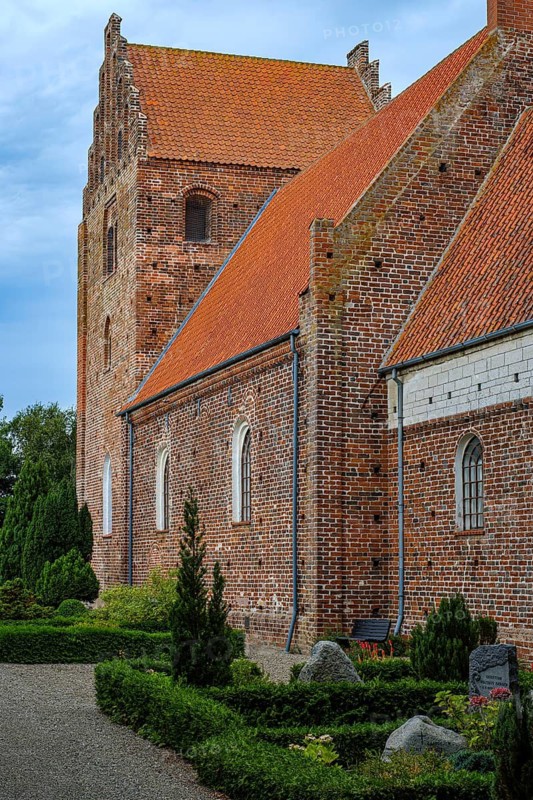 Keldby Kirke, Keldby Church, Mön Island, Denmark, Scandinavia
