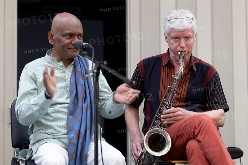 Manickam Yogeswaran, and William Ramsay, vl, Global Music Academy, Open House, Global Music Allstars Opening Concert, 19.04.2026, Berlin, Germany Global Music < english> Academy, Open Day, Opening Concert Global Music Allstars, April 19th, 2026, Berlin, Germany