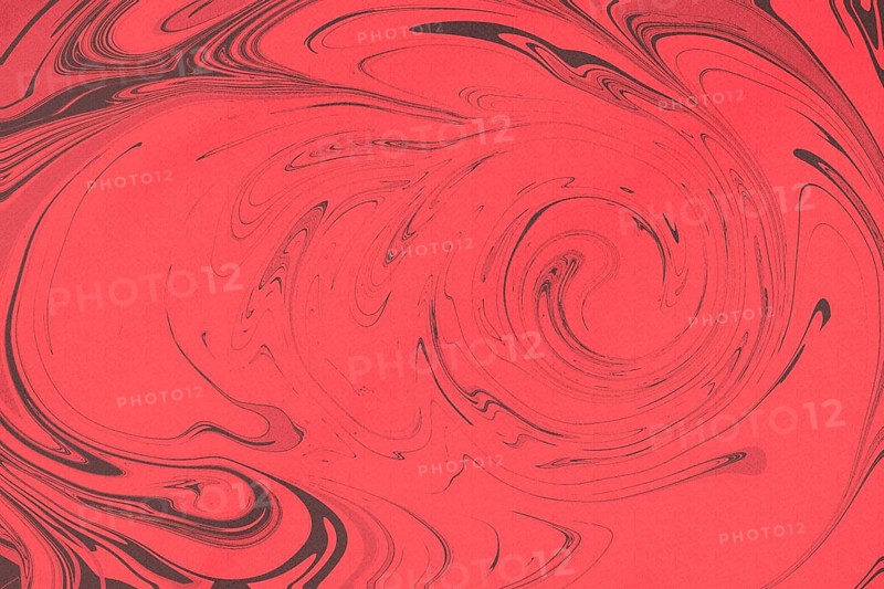 This image presents a dynamic abstract pattern with swirling red and black tones, ideal for backgrounds and artistic designs