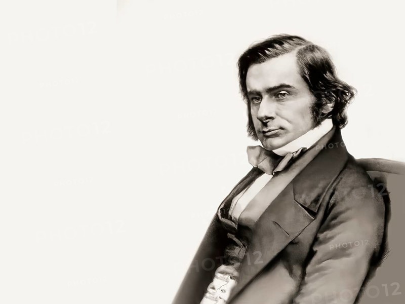 Thomas Henry Huxley, 1825 – 1895, English biologist and anthropologist, specialized in comparative anatomy, digitally edited