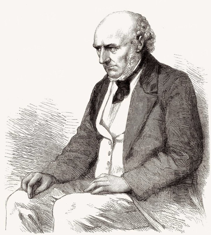 Achille Collas, 1795-1859, französischer Ingenieur, Erfinder, Schriftsteller und Graveur