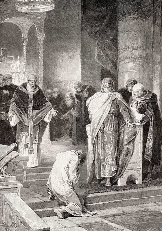 Otto I or Otto the Great, pardoned his brother Henry I, Duke of Bavaria, 941