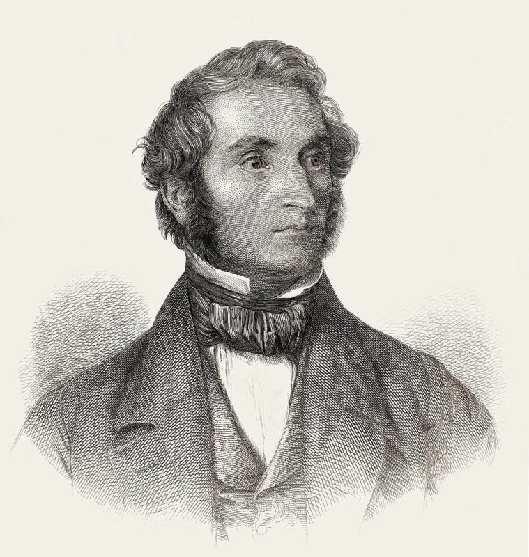 Justus Freiherr von Liebig, 1803 – 1873, German chemist and scientist, digitally edited