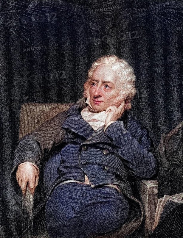 Henry Fuseli 1741 to 1825 English painter and writer of German-Swiss origin, Historical, digitally restored reproduction from a 19th century original, Record date not stated