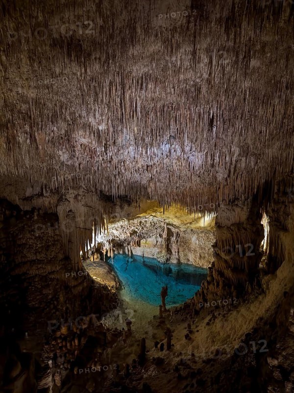 Caves of Drach, Coves del Drac, Porto Christo, Majorca, Balearic Islands, Spain, Mediterranean Sea