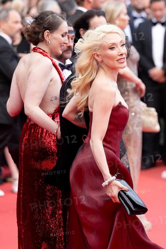 Cannes, France - 22.5.2024: Alessandra Gaia Williams during the - La Venue De L'avenir (Colours Of Time) - Red Carpet during the 78th Cannes International Film Festival. The film festival will take place from 13 to 24 May 2025